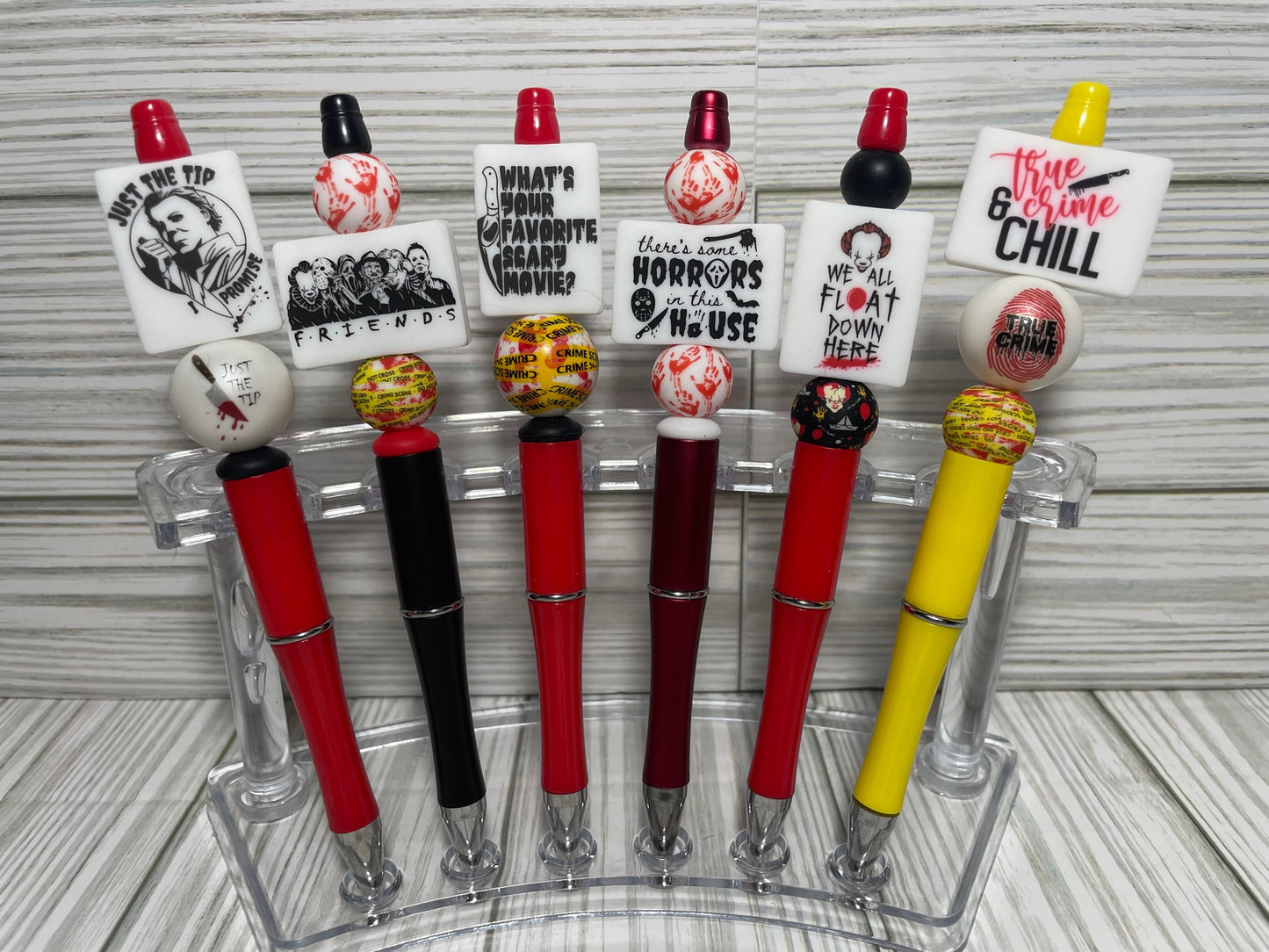 Horror Beaded Pens
