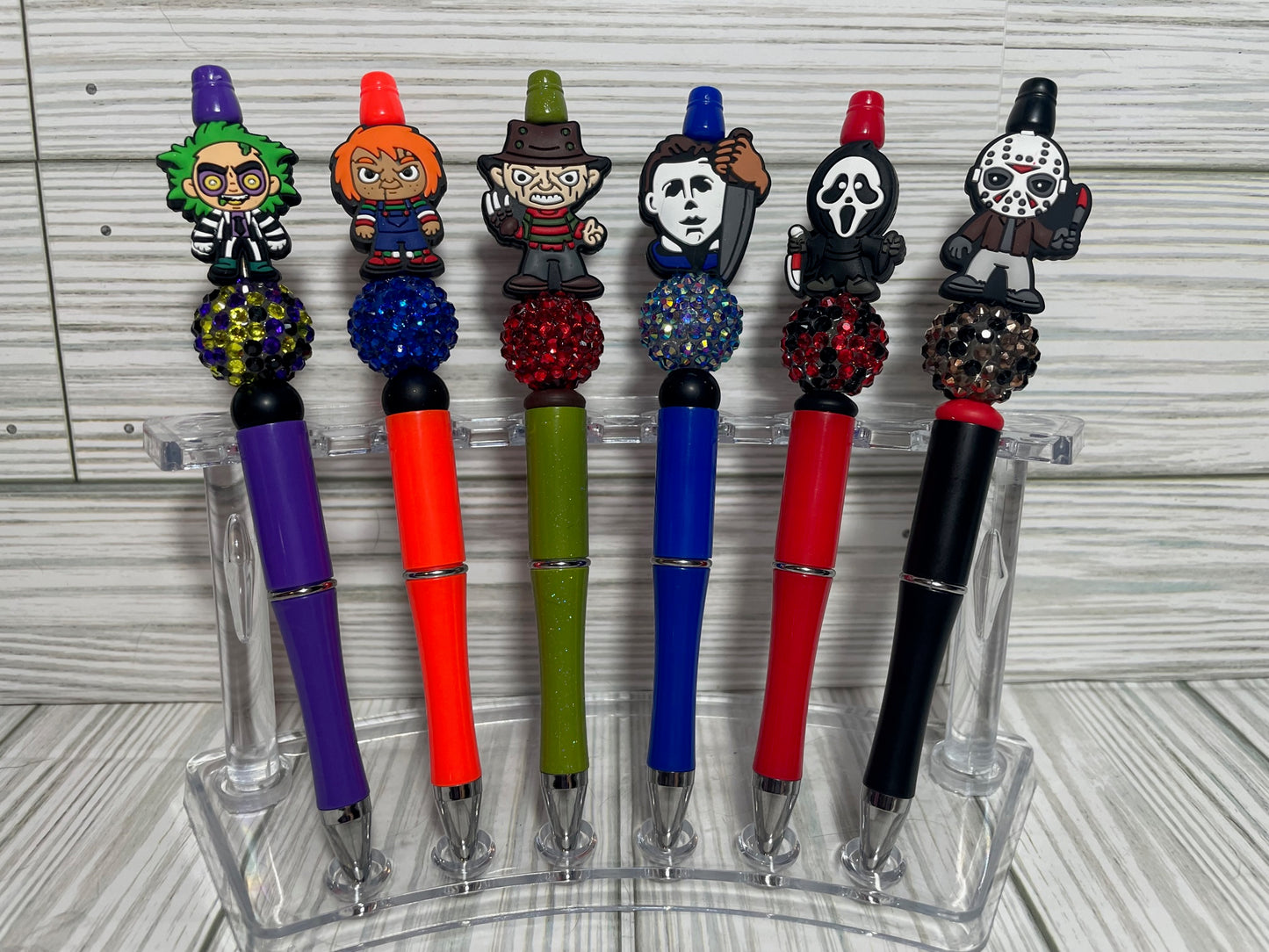 Horror Character Beaded Pens